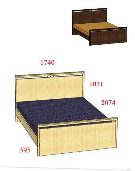 кровать ЛБ0515 
