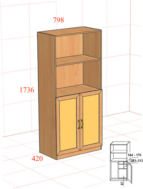 шкаф М0115 