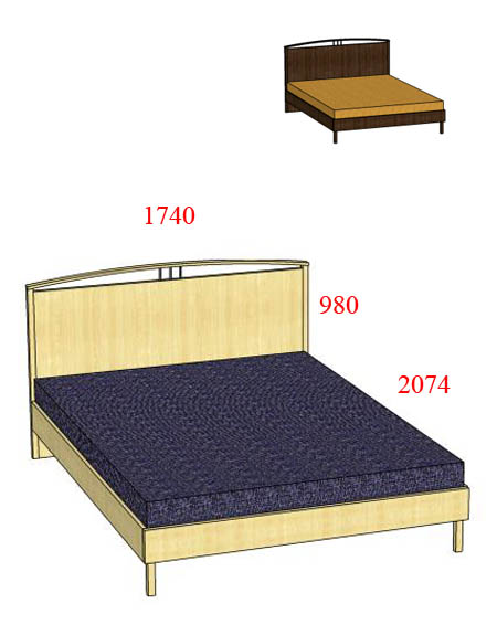 кровать ЛБ0513 